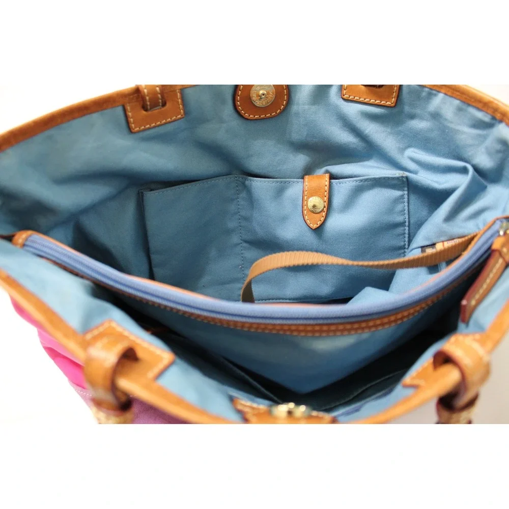 Dooney & Bourke pink double metal
